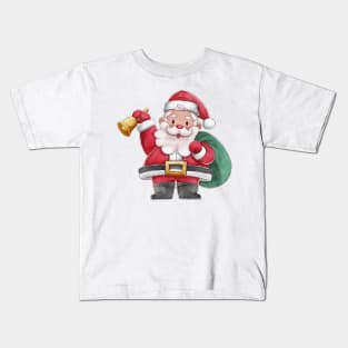 Australian Christmas Santa Kids T-Shirt